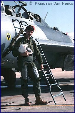 After a flight in Pakistan Air Force Shenyang F-6