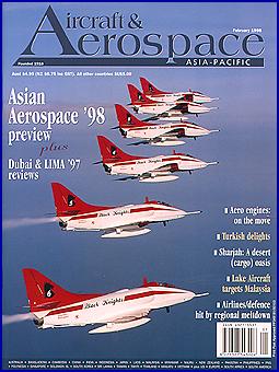 Aircraft & Aerospace with RSAF Black Knights aerobatic team on the cover