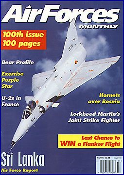 AirForces monthly with SLAF Kfir on the cover